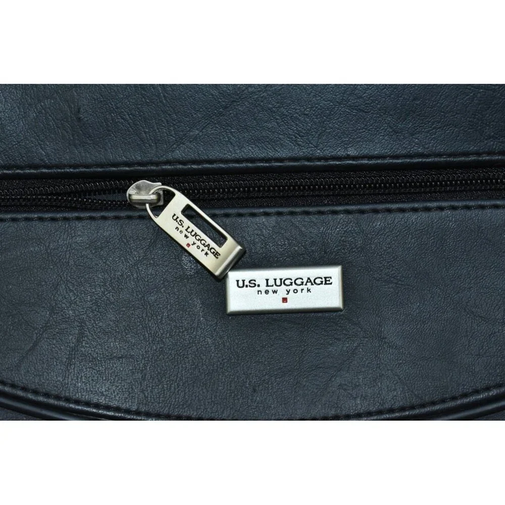 U.S. Luggage New York  Computer Laptop Business Briefcase Travel Bag Leather